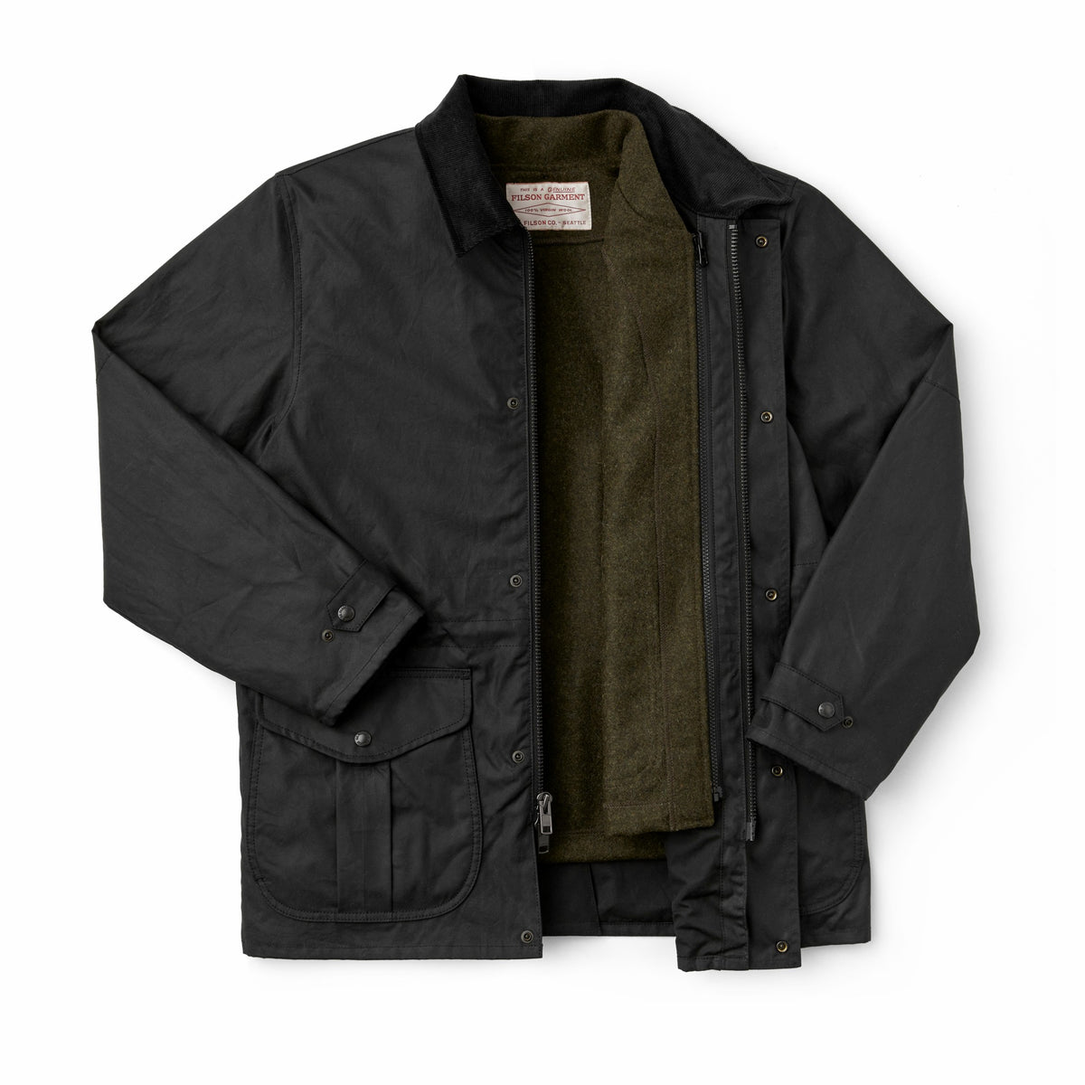 Men Filson Mackinaw Wool Vest Liner