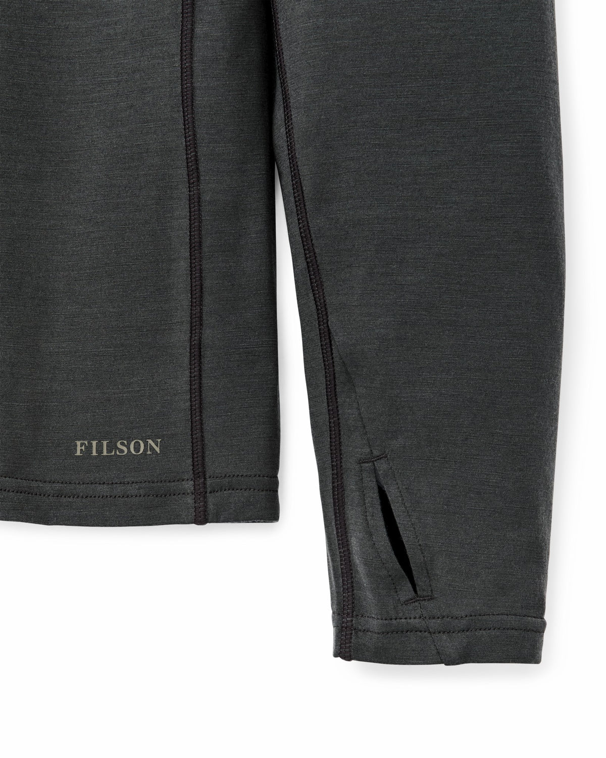 Men Filson Wool-Blend UPF Hoodie - Raven