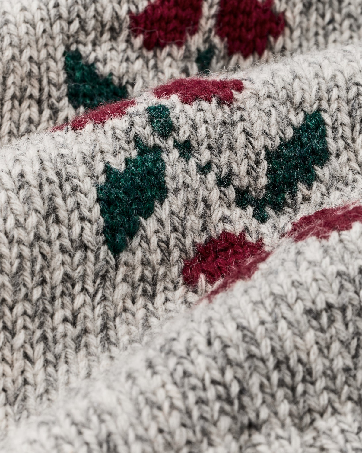 Women Filson Women's Zippered Wool Sweater - Gray / Flower