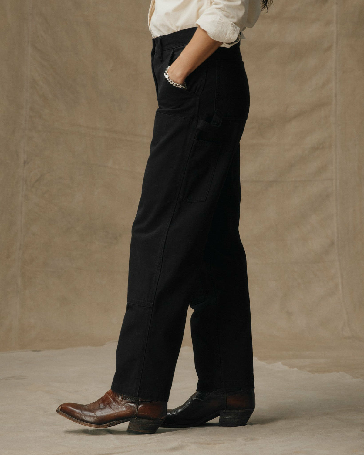 Women Filson Women's Canvas Work Pants - Faded Black