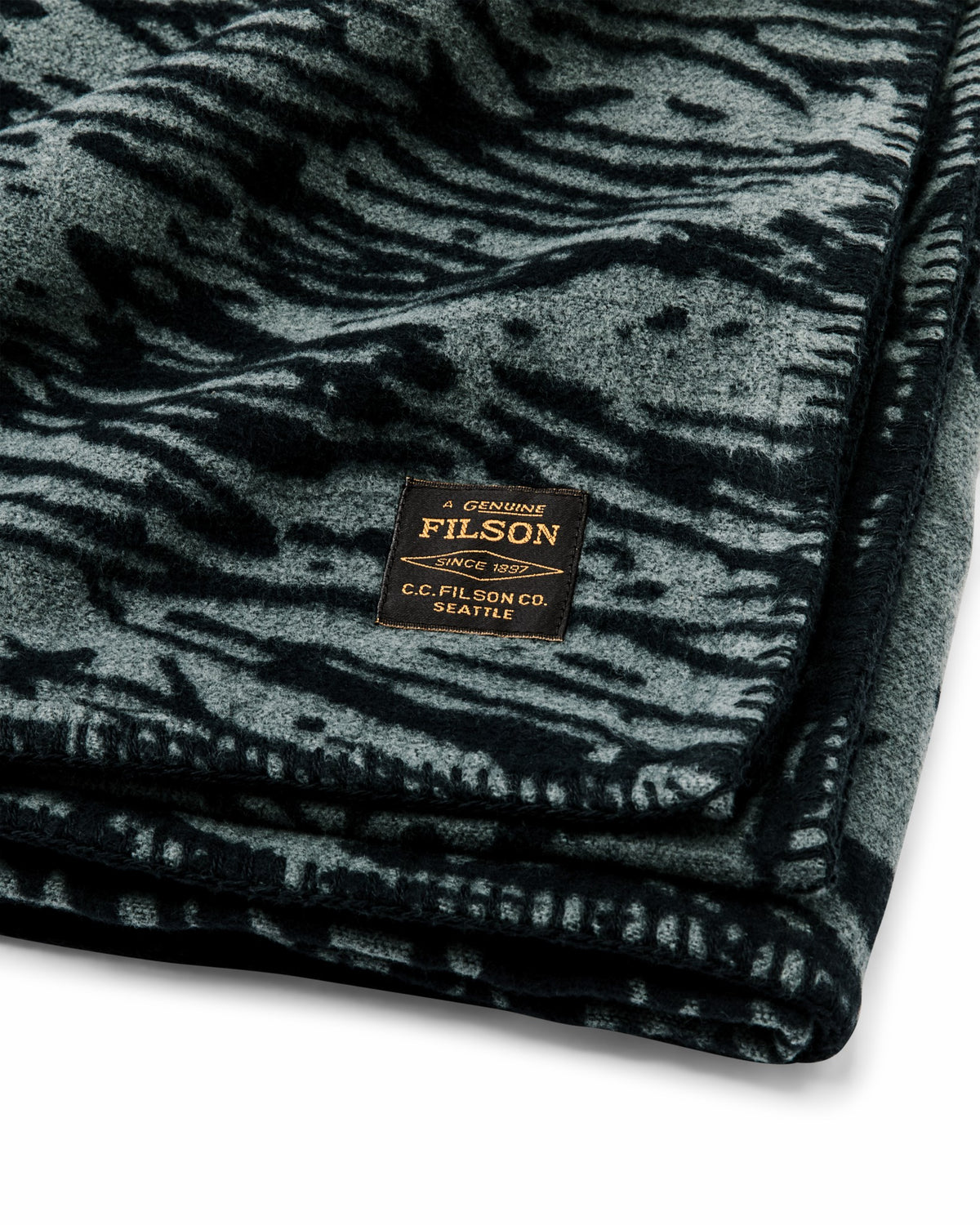 Gear Filson Cotton Blanket - Balsam Green / Marshlands