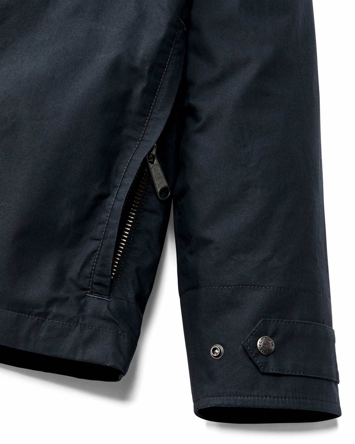Men Filson Dry Wax Short Field Jacket - Navy