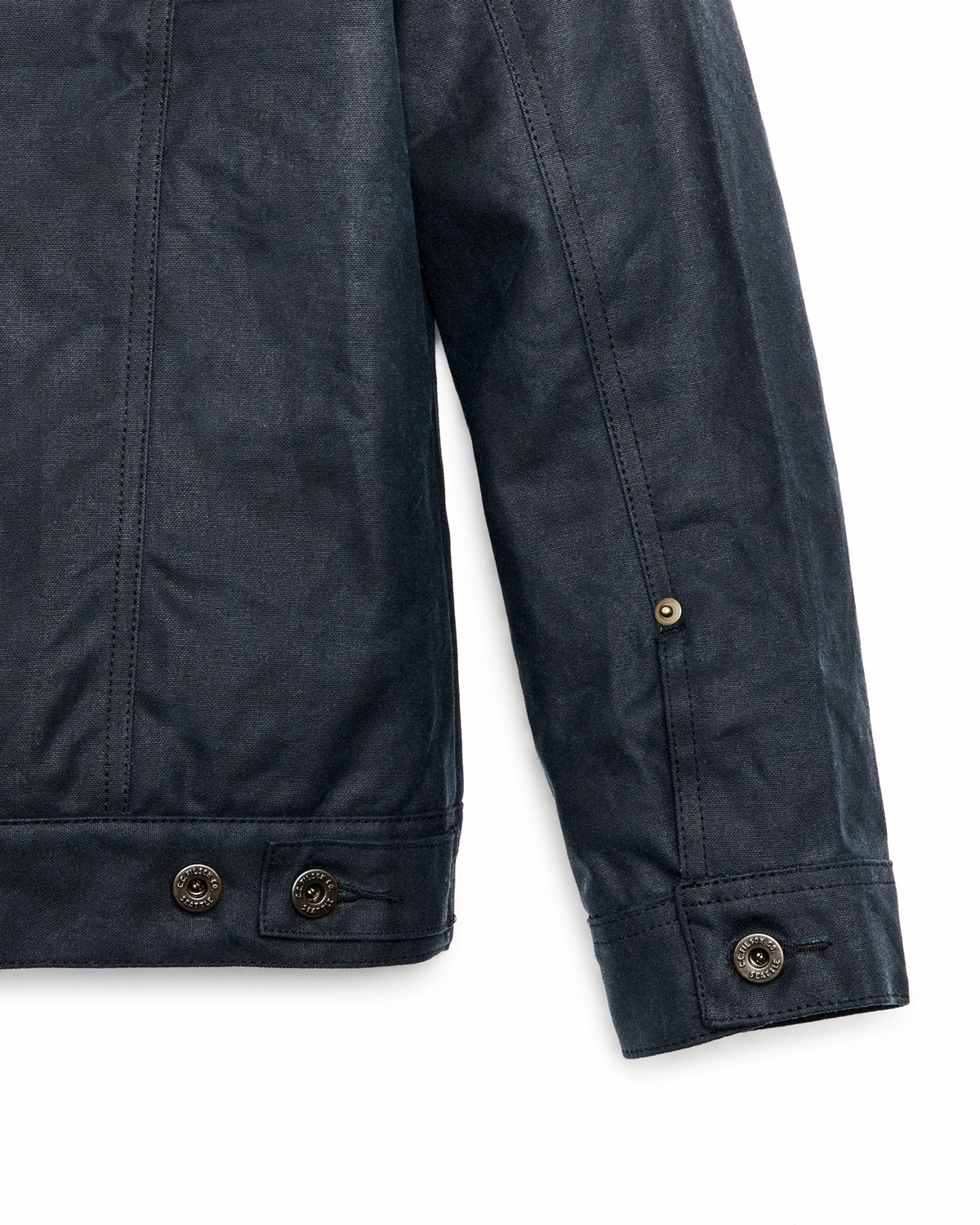 Men Filson Tin Cloth Short Lined Cruiser Jacket