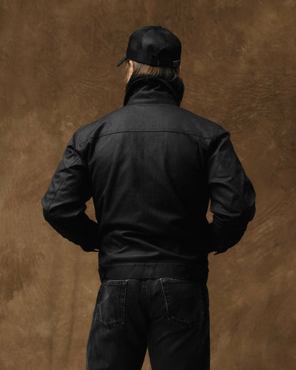 Men Filson Tin Cloth Short Lined Cruiser Jacket