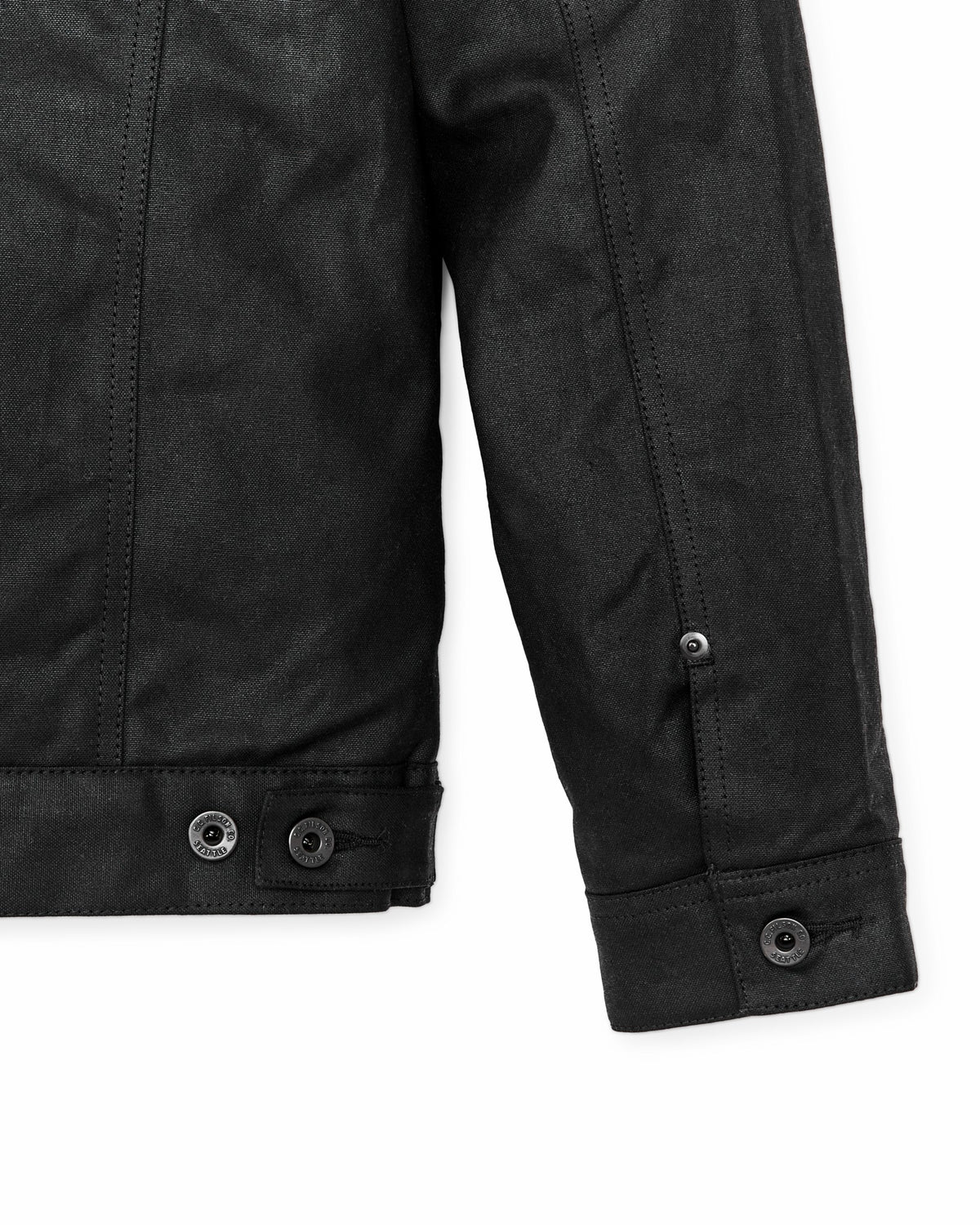 Men Filson Tin Cloth Short Lined Cruiser Jacket