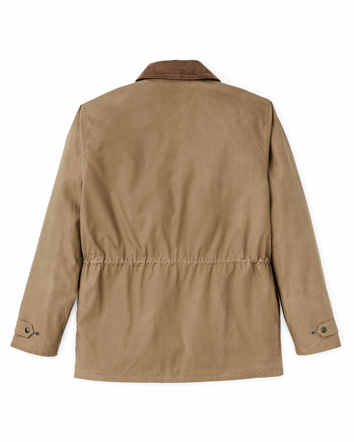 Men Filson Dry Wax Mile Marker Coat - Dark Beige