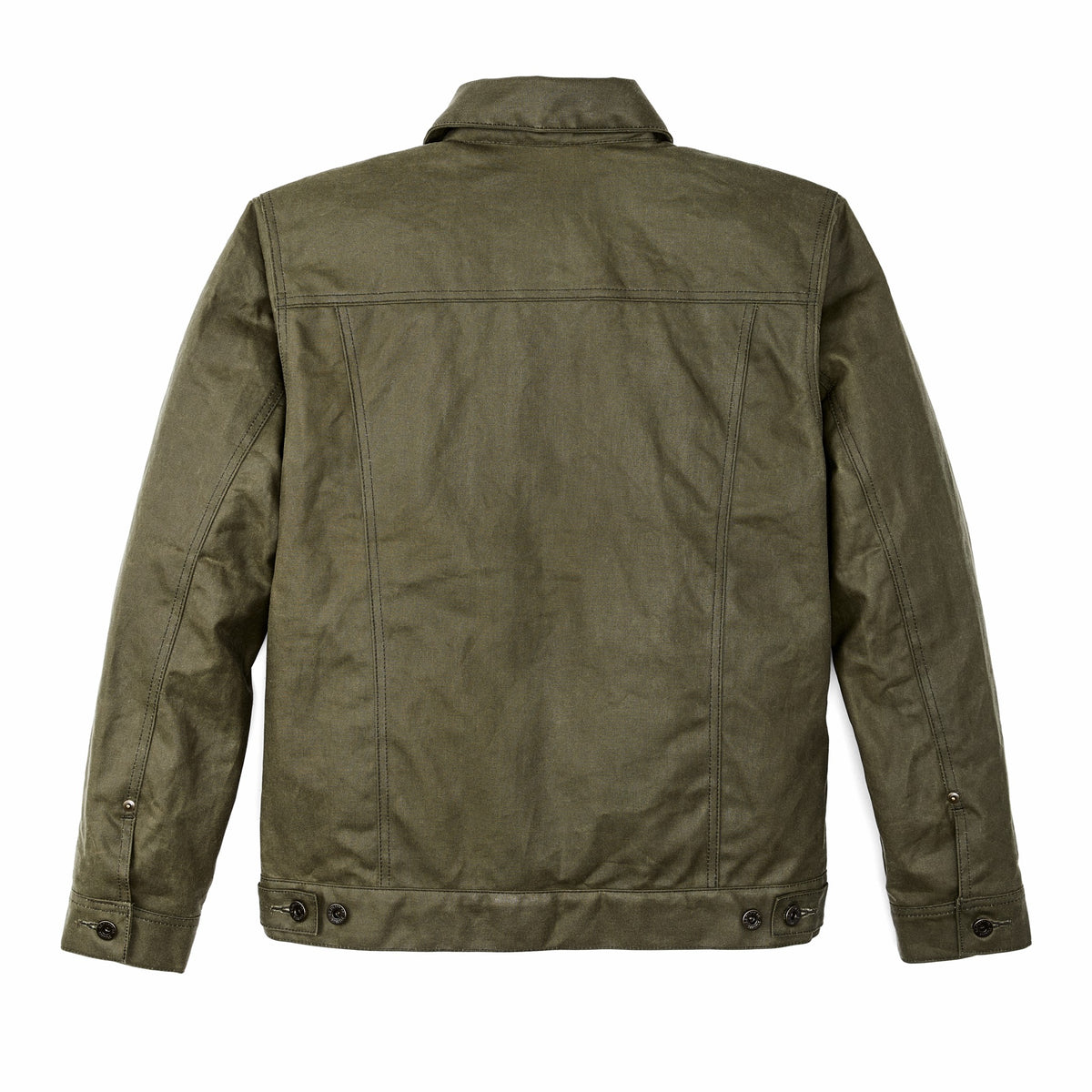Men Filson Tin Cloth Short Lined Cruiser Jacket