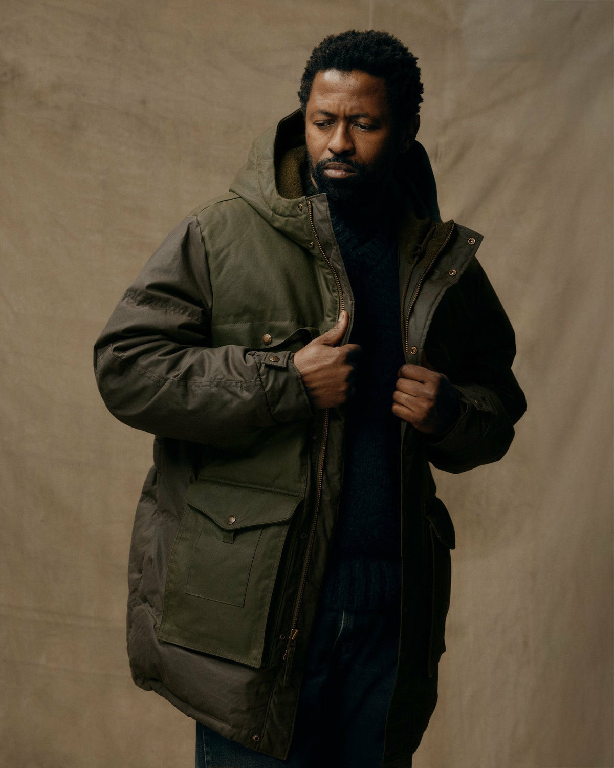 Men Filson Down Cruiser Parka