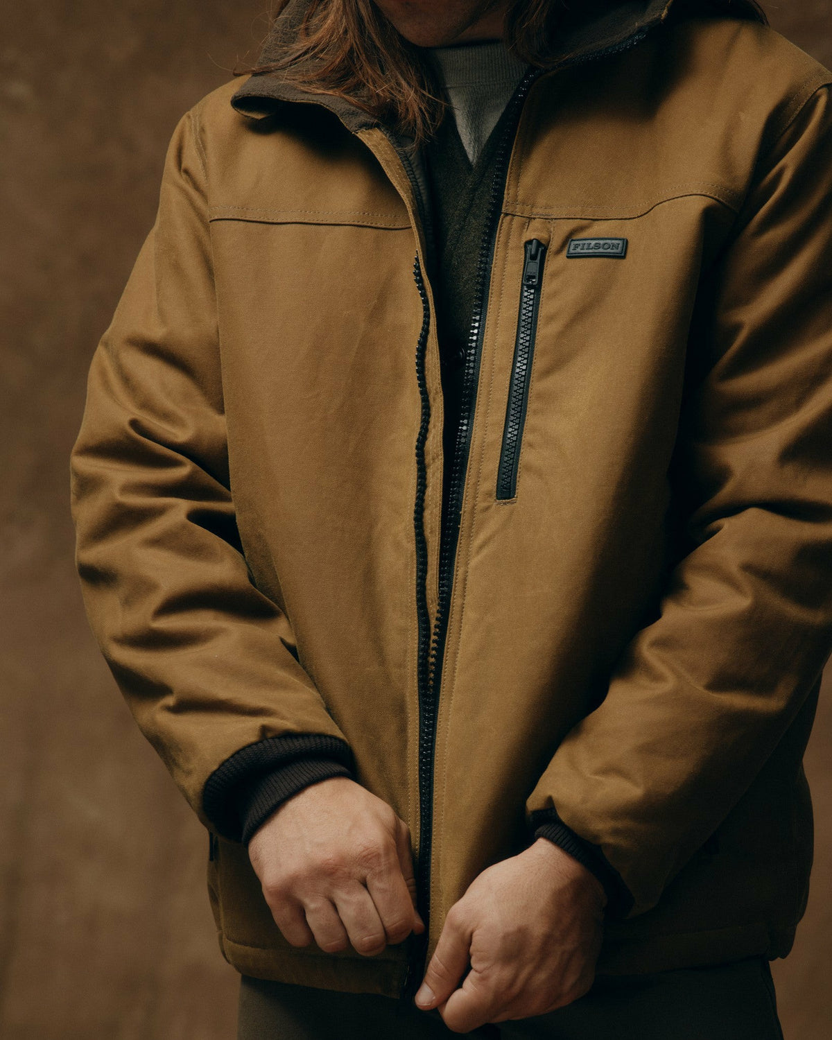 Men Filson Tin Cloth Primaloft® Jacket