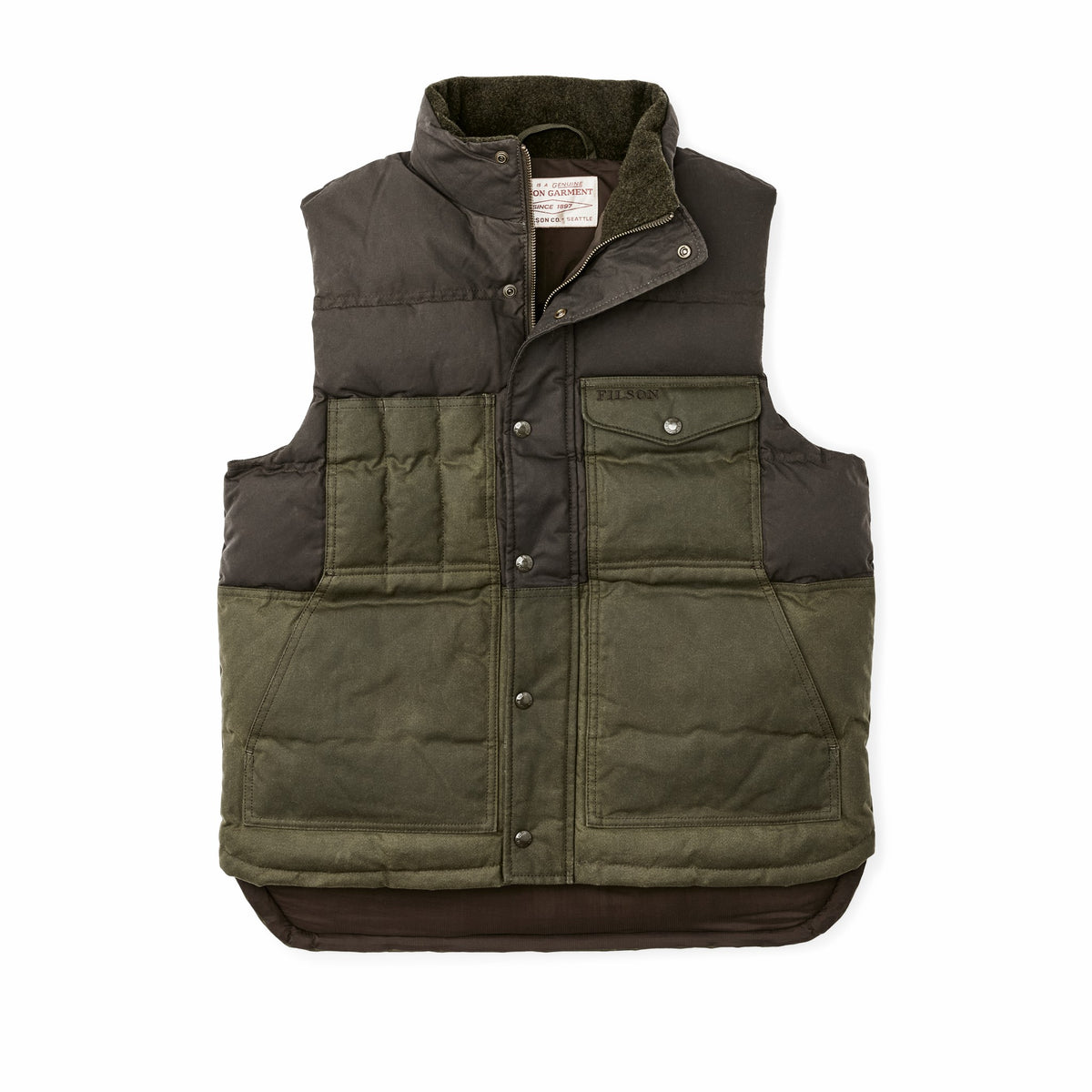 Men Filson Men's Goose Down Cruiser Vest