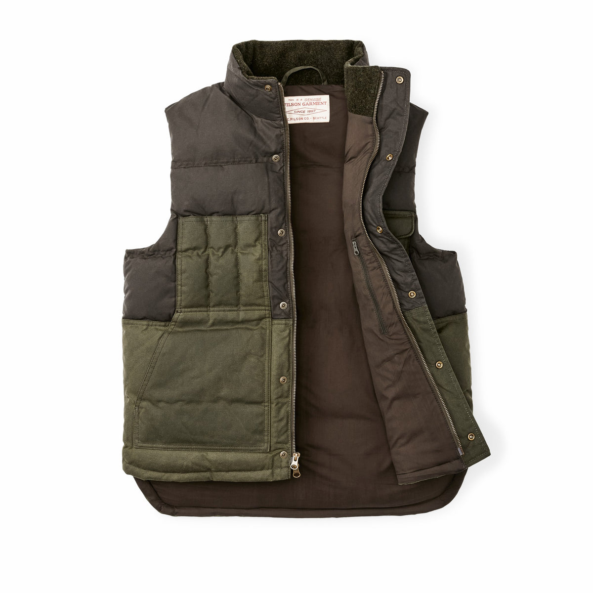 Men Filson Men's Goose Down Cruiser Vest