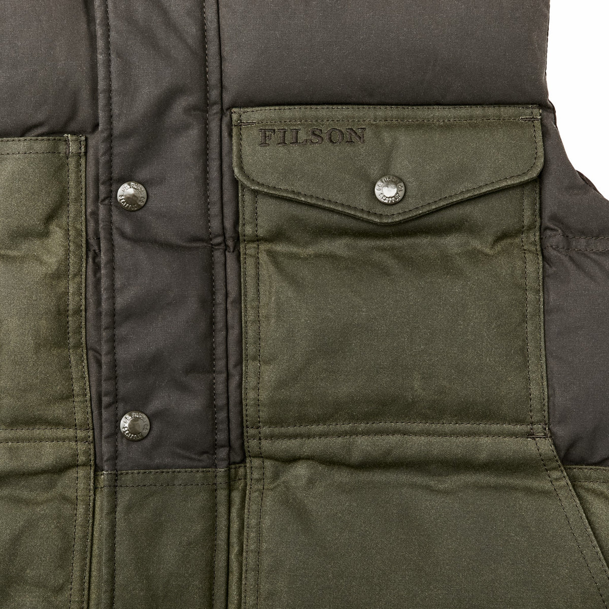 Men Filson Men's Goose Down Cruiser Vest