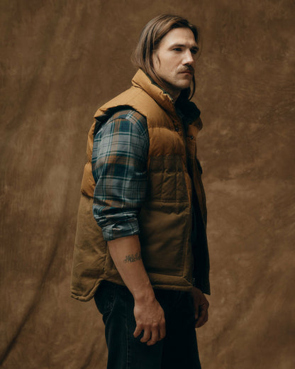 Men Filson Men's Goose Down Cruiser Vest