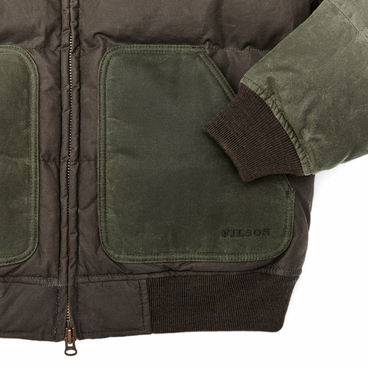 Men Filson Down Bomber Jacket