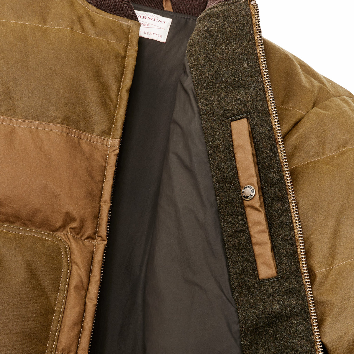 Men Filson Down Bomber Jacket