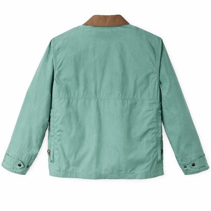 Men Filson Dry Wax Short Field Jacket - Deep Sea