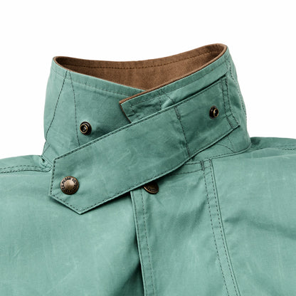 Men Filson Dry Wax Short Field Jacket - Deep Sea
