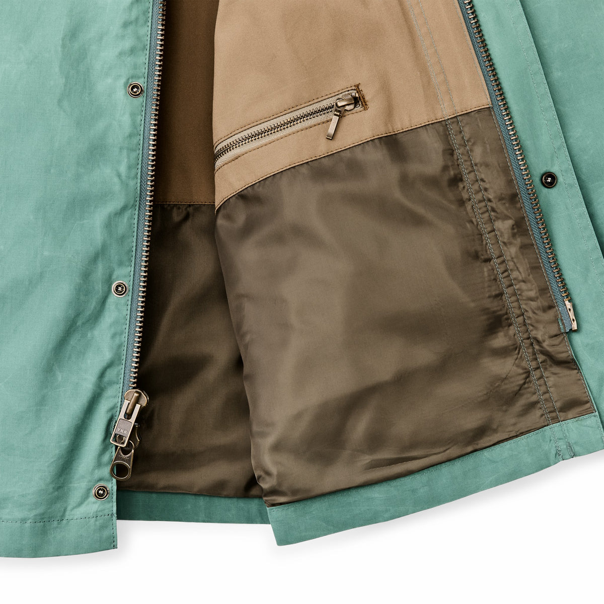 Men Filson Dry Wax Short Field Jacket - Deep Sea