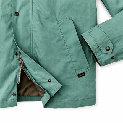 Men Filson Dry Wax Short Field Jacket - Deep Sea