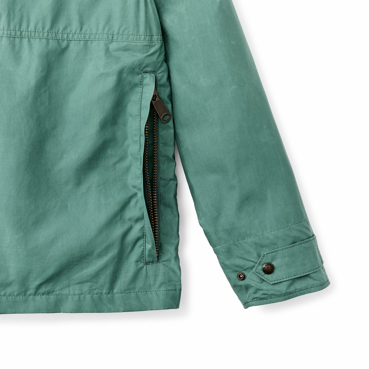 Men Filson Dry Wax Short Field Jacket - Deep Sea