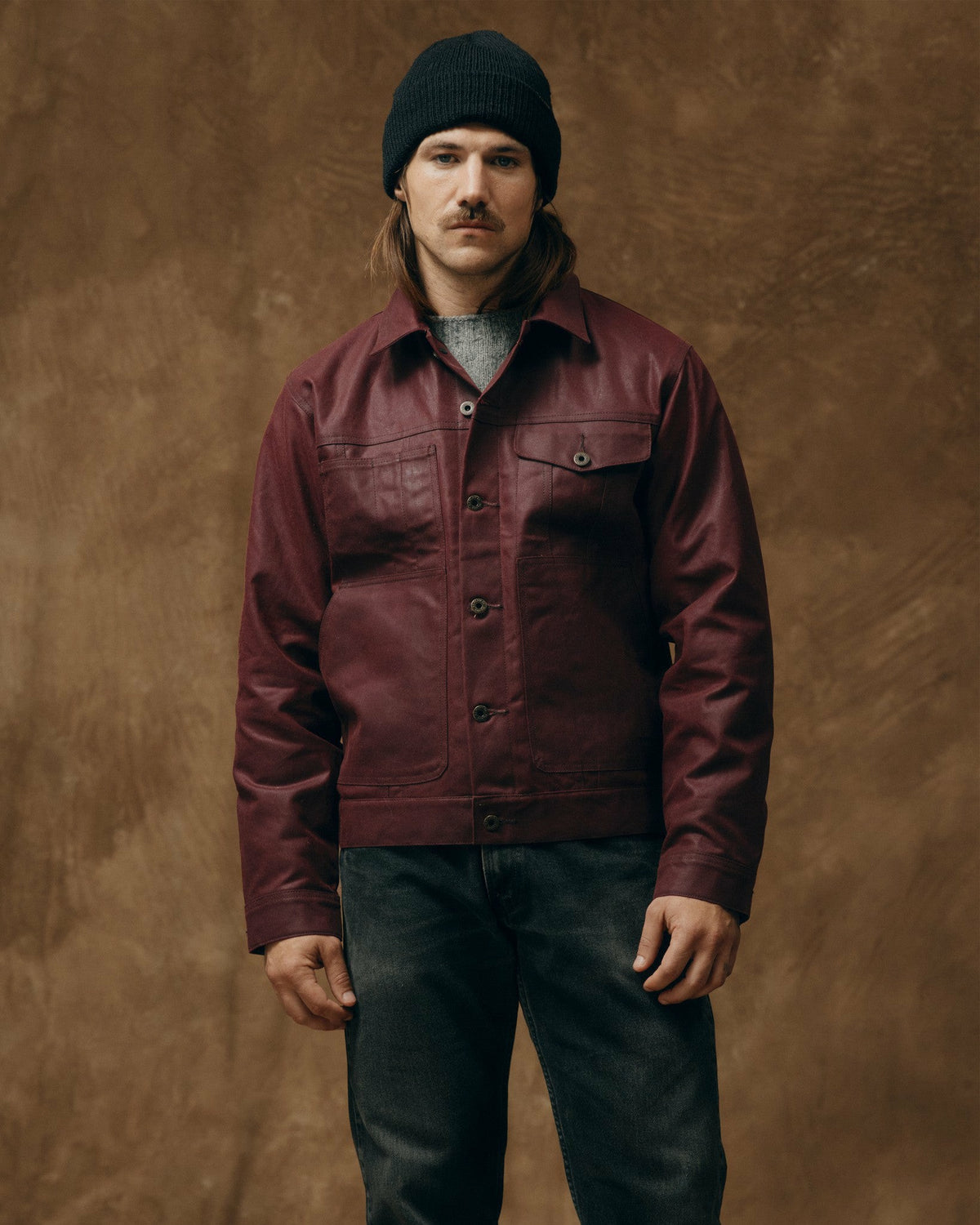 Men Filson Tin Cloth Short Lined Cruiser Jacket