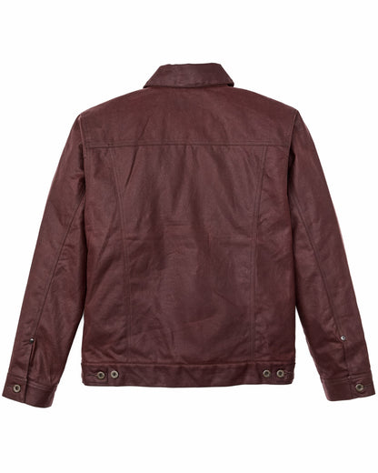 Men Filson Tin Cloth Short Lined Cruiser Jacket