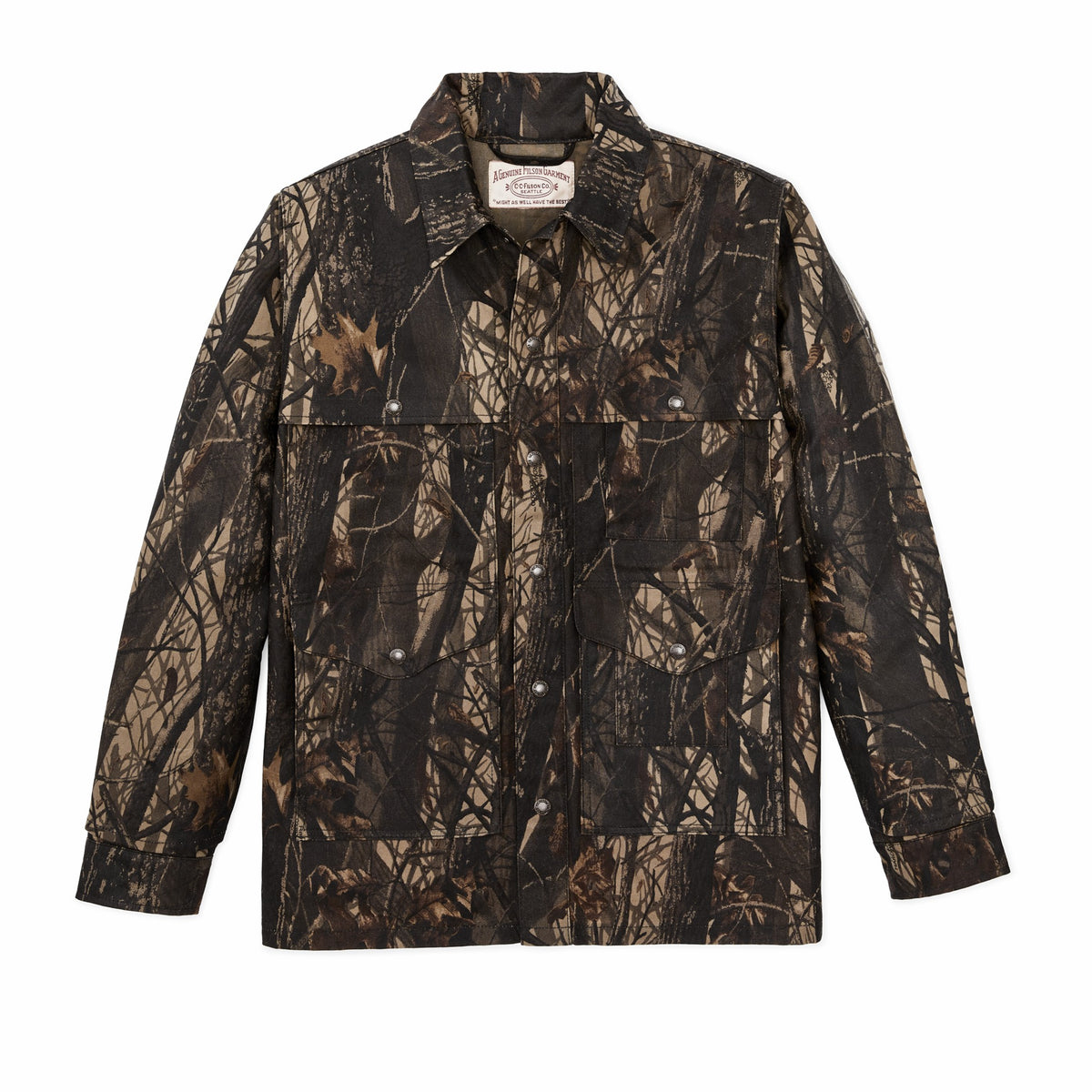 Men Filson Tin Cloth Cruiser Jacket
