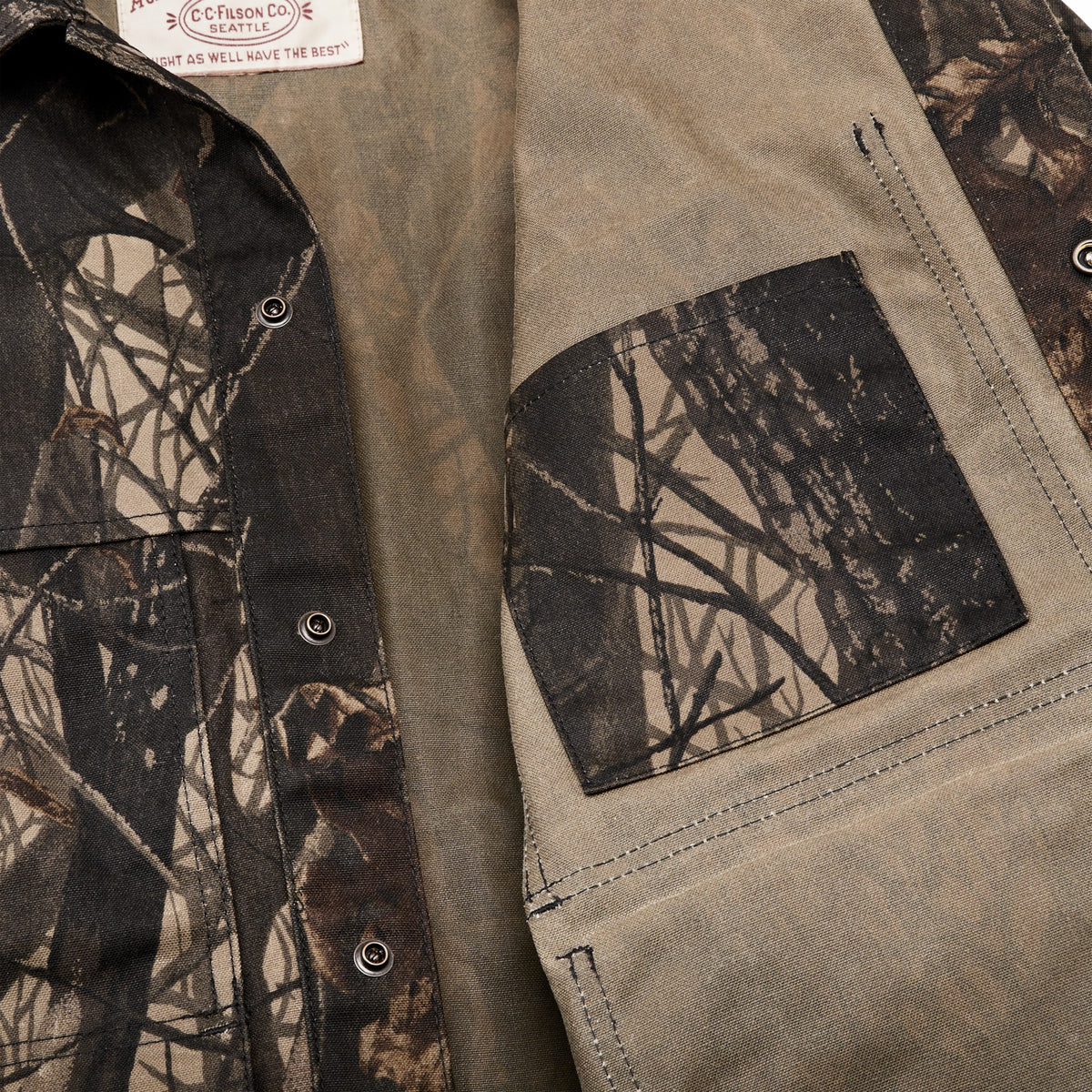Men Filson Tin Cloth Cruiser Jacket