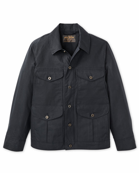 Men Filson Dry Wax Journeyman Jacket - Navy