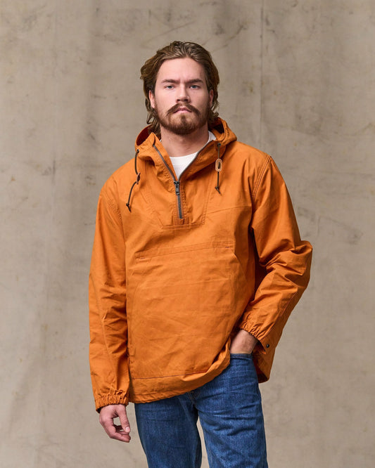 Men Filson Dry Wax Anorak - Larch Gold