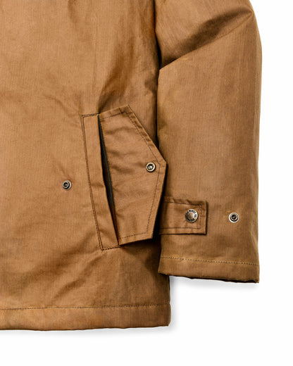 Men Filson Filson X Freeman Wool Lined Raincoat - Dark Tan / Amber Spruce