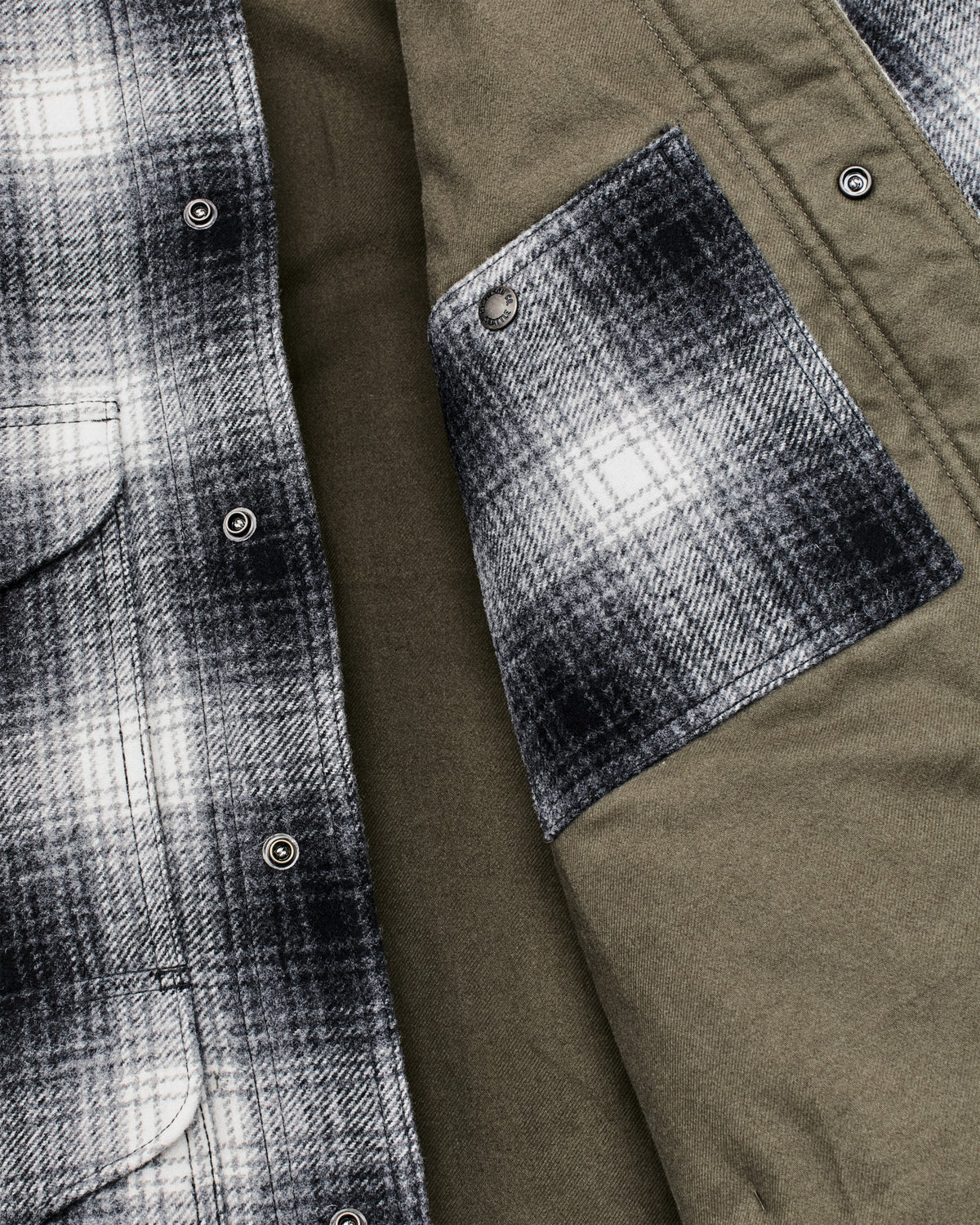 Men Filson Spokane Insulated Cruiser Jacket - Charcoal Ombre
