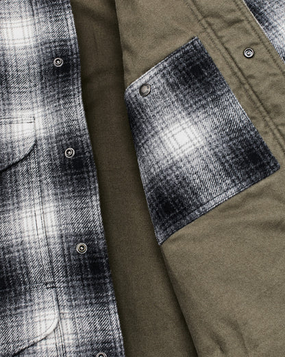 Men Filson Spokane Insulated Cruiser Jacket - Charcoal Ombre