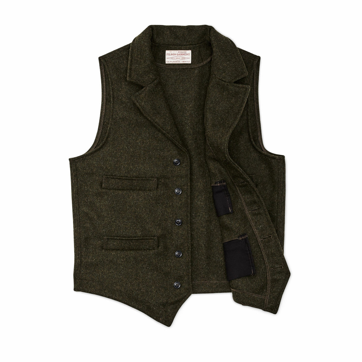 Men Filson Western Vest