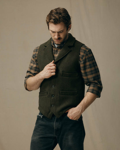 Men Filson Western Vest