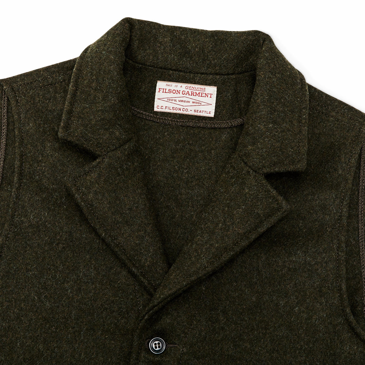 Men Filson Western Vest