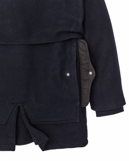 Men Filson Lined Mackinaw Wool Packer Coat - Dark Navy