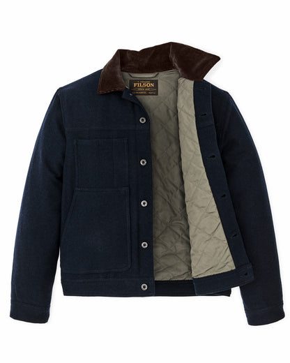 Men Filson Spokane Insulated Short Cruiser - Navy