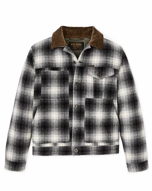 Men Filson Spokane Insulated Short Cruiser - Charcoal Ombre