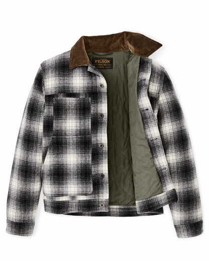 Men Filson Spokane Insulated Short Cruiser - Charcoal Ombre