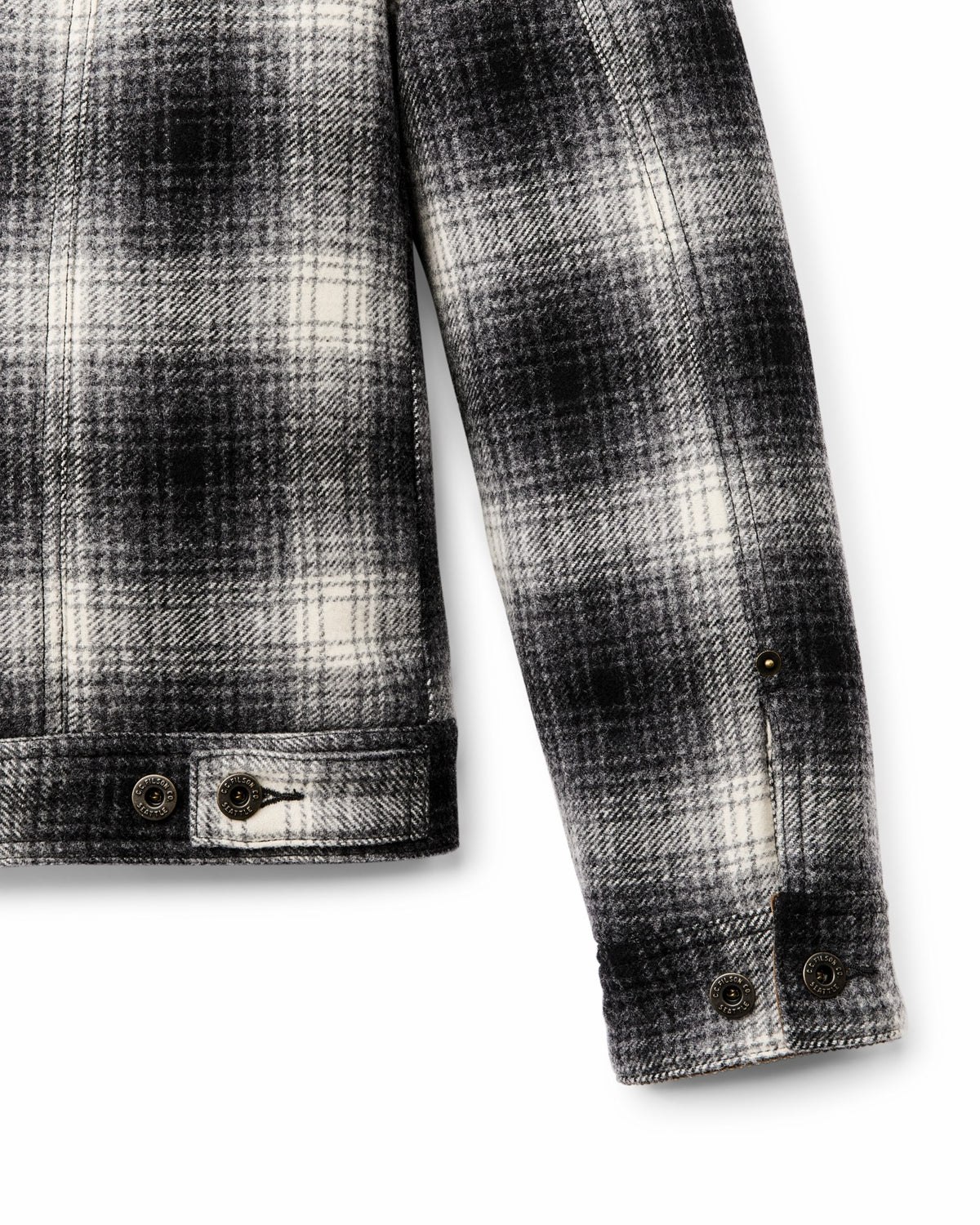 Men Filson Spokane Insulated Short Cruiser - Charcoal Ombre