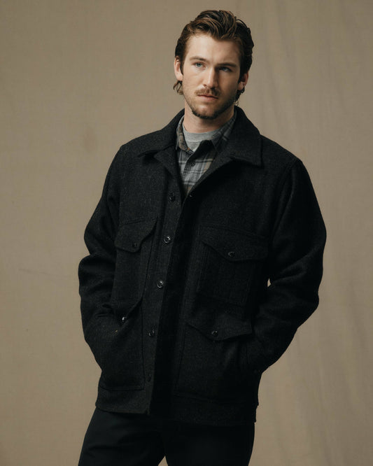 Men Filson Mackinaw Wool Cruiser Jacket