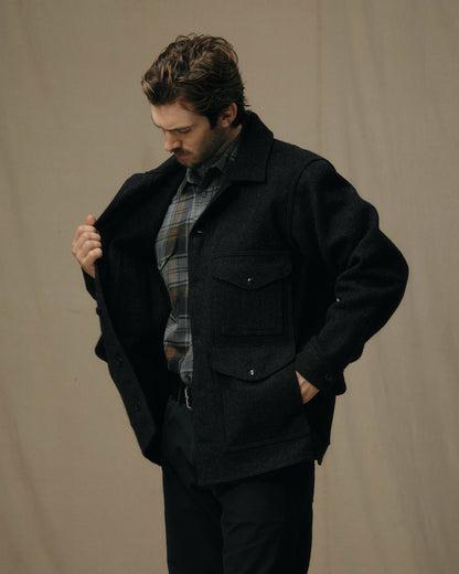 Men Filson Mackinaw Wool Cruiser Jacket