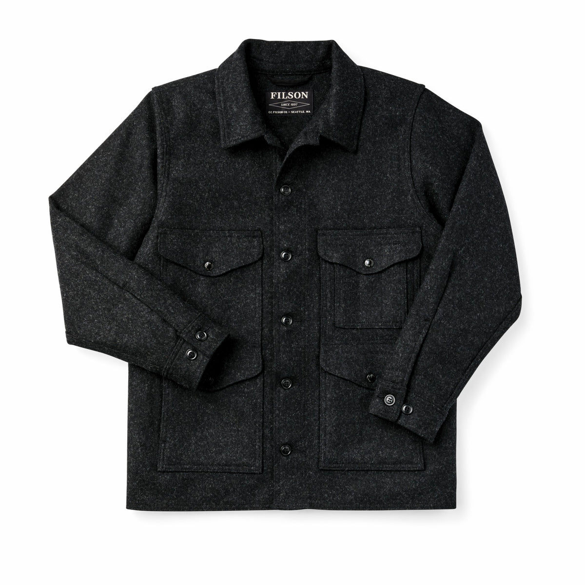 Men Filson Mackinaw Wool Cruiser Jacket