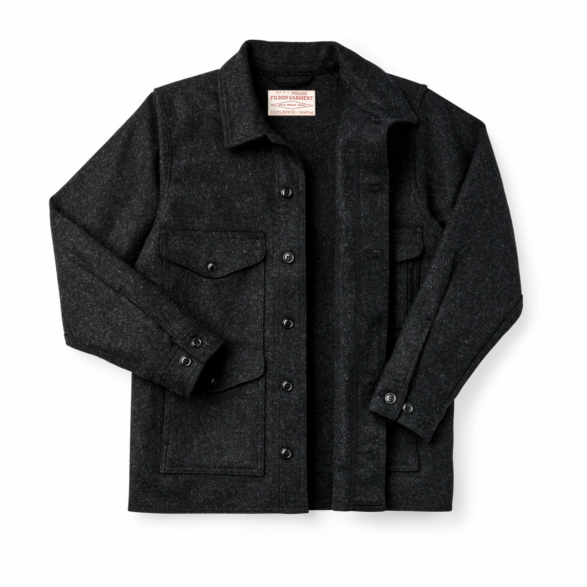 Men Filson Mackinaw Wool Cruiser Jacket