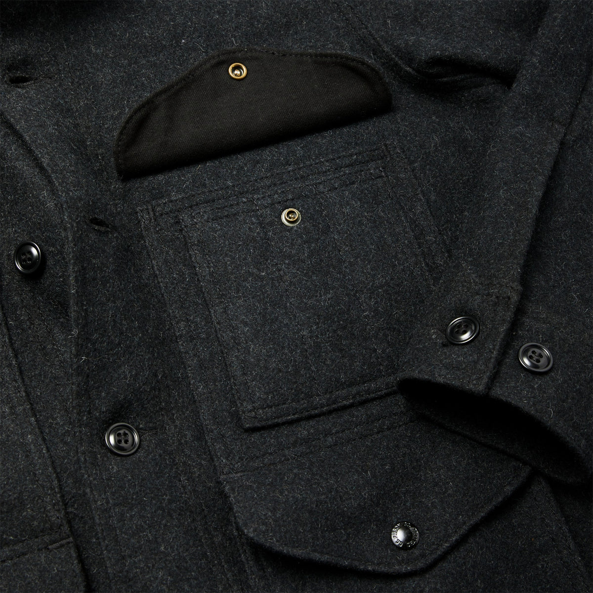 Men Filson Mackinaw Wool Cruiser Jacket