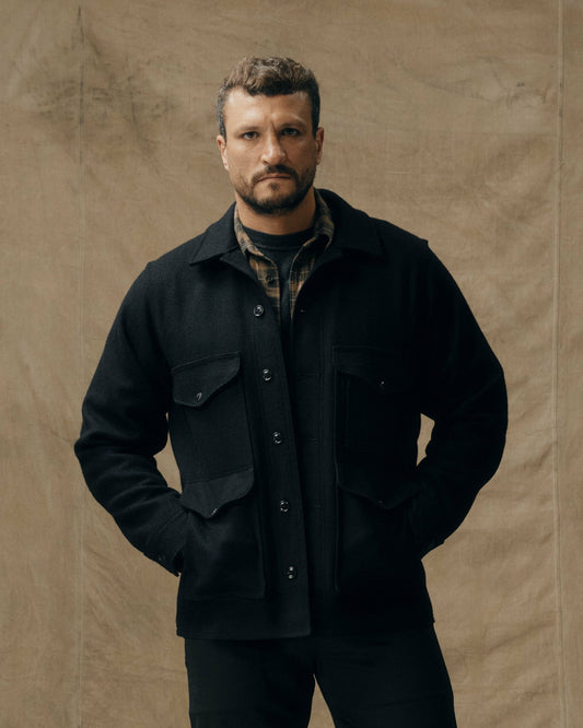 Men Filson Mackinaw Wool Cruiser Jacket