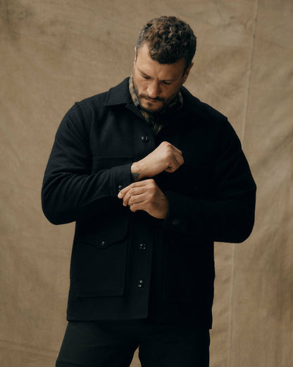 Men Filson Mackinaw Wool Cruiser Jacket