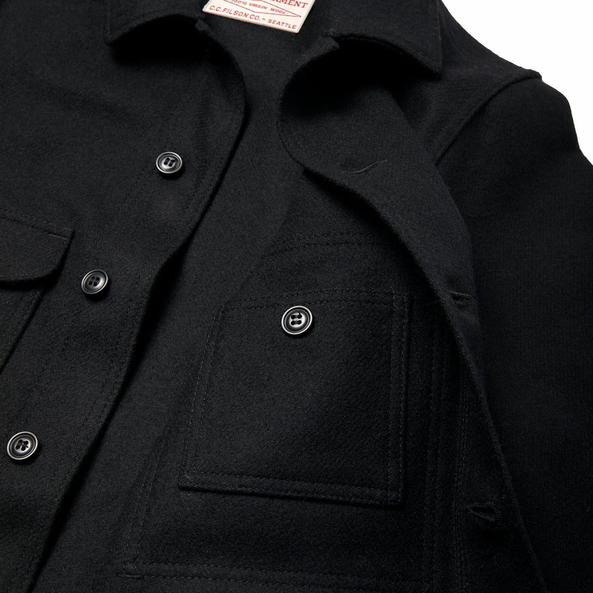 Men Filson Mackinaw Wool Cruiser Jacket