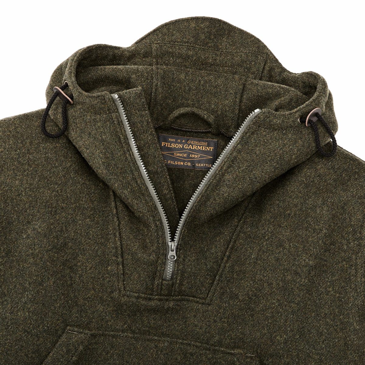 Men Filson Mackinaw Wool Anorak